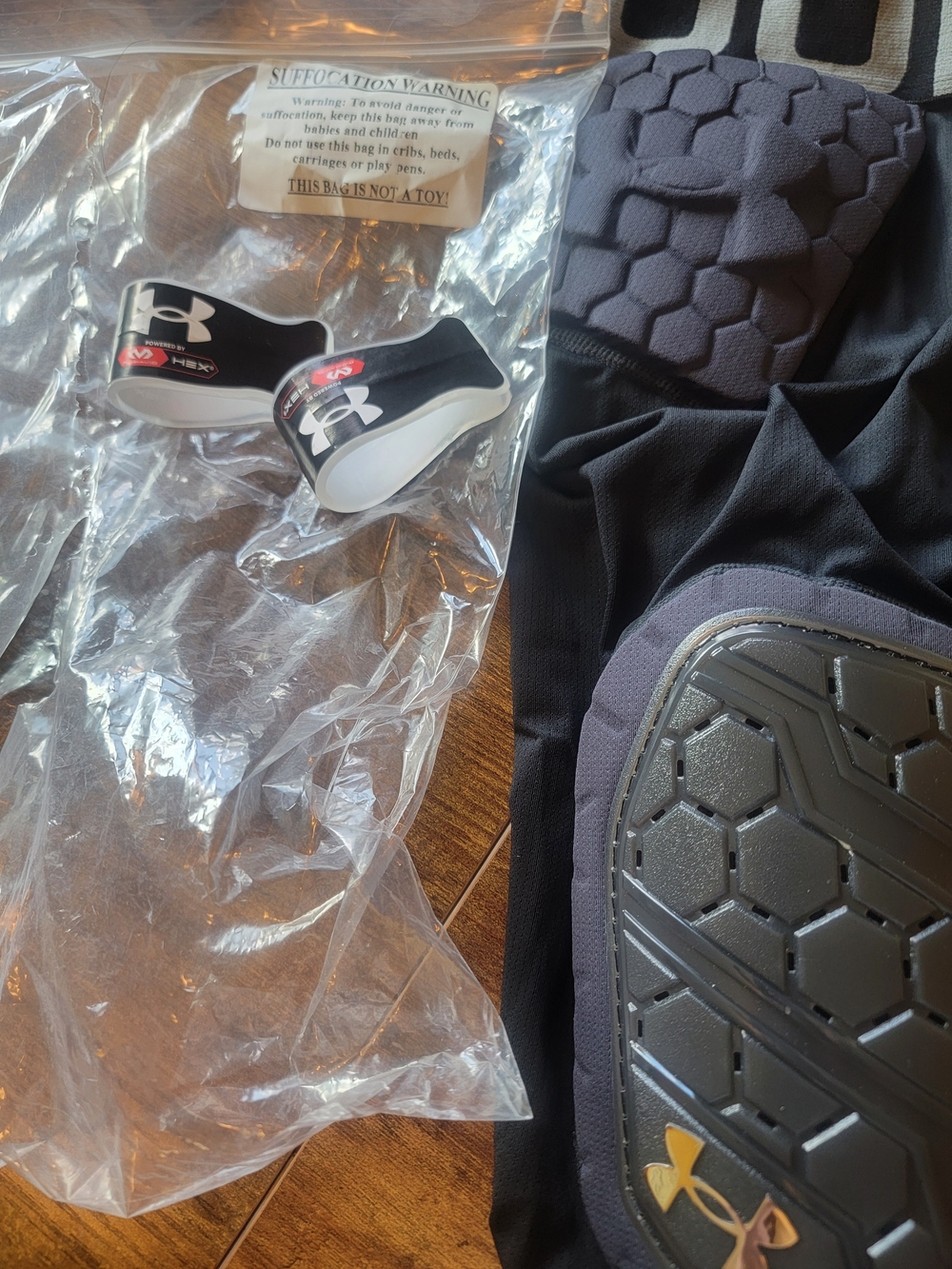 Under Armour Padded Compression Shorts in Dark Gray - Picture 2 of 3